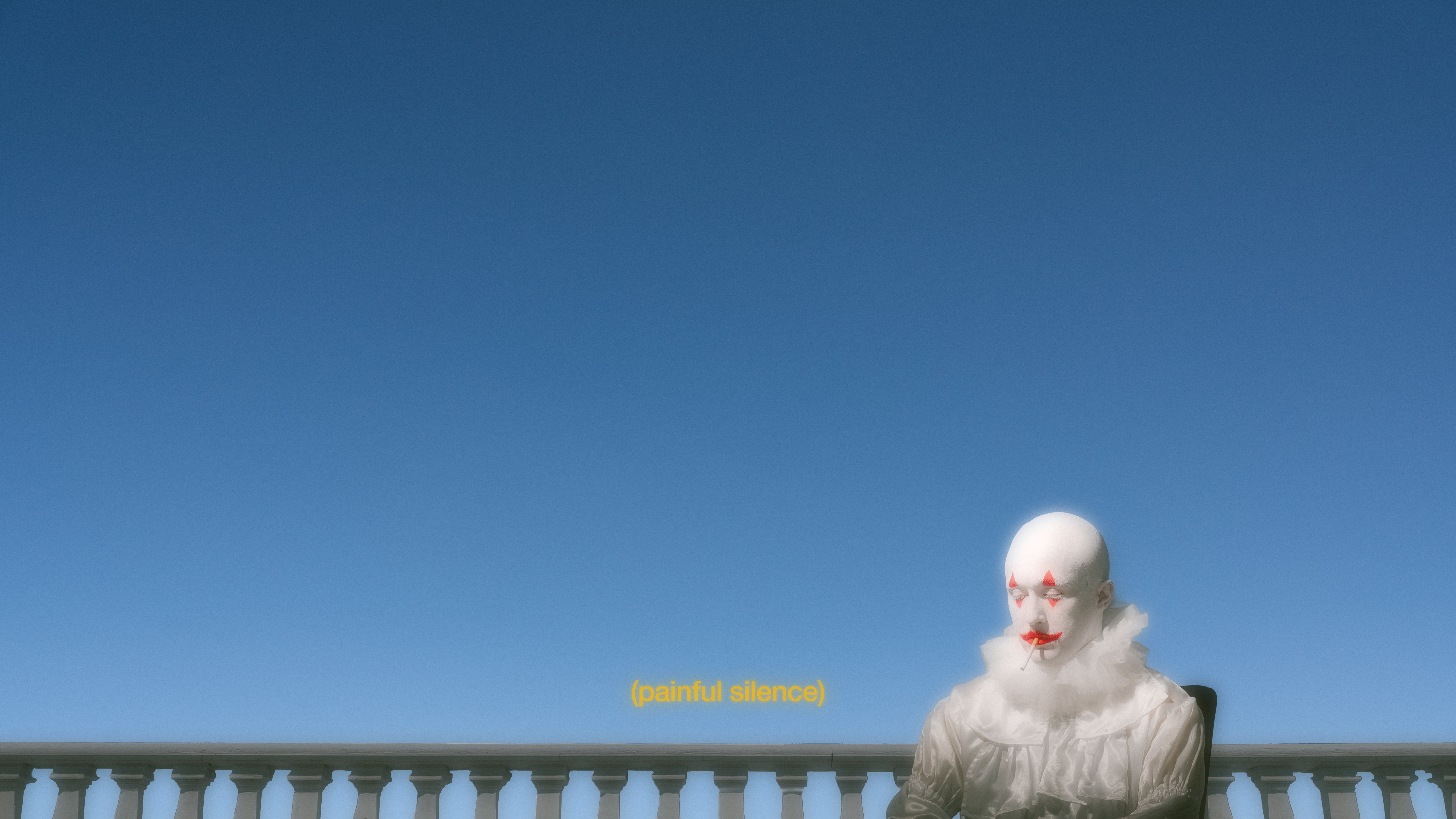 clown (painful silence)